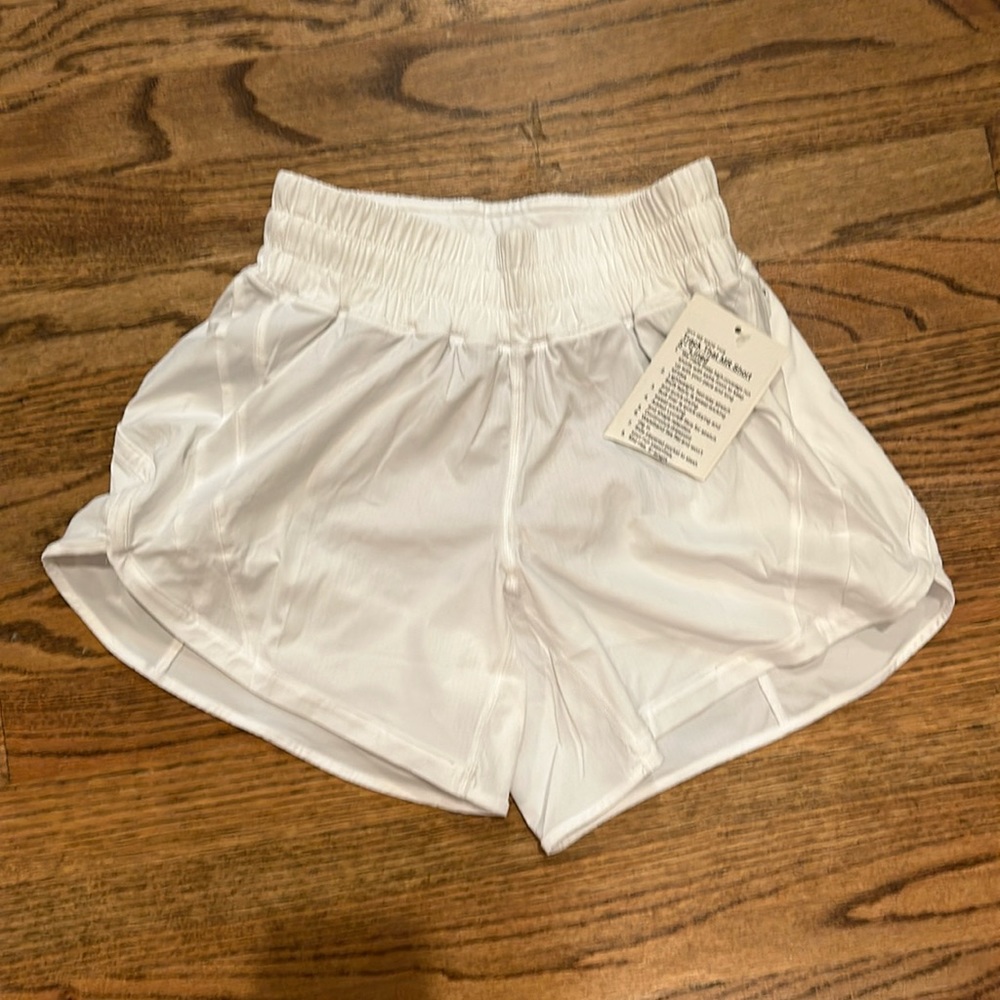 Lululemon white shorts